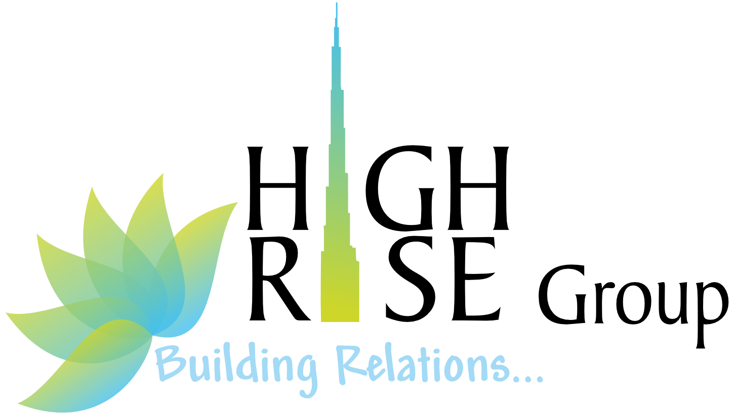 high rise black logo